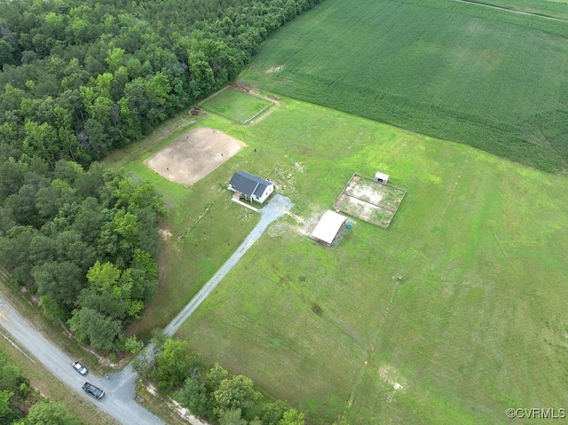 9530 Dabneys Mill Rd, Manquin, VA 23106 - aerial view of sparsely populated area