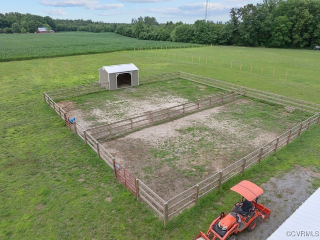 9530 Dabneys Mill Rd, Manquin, VA 23106 - aerial view of sparsely populated area