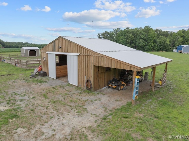 9530 Dabneys Mill Rd, Manquin, VA 23106 - view of pole building with driveway