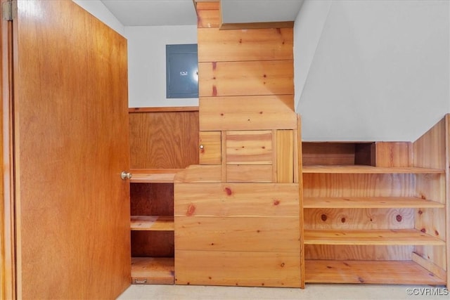 708 Compton Rd, Colonial Heights, VA 23834 - staircase featuring electric panel