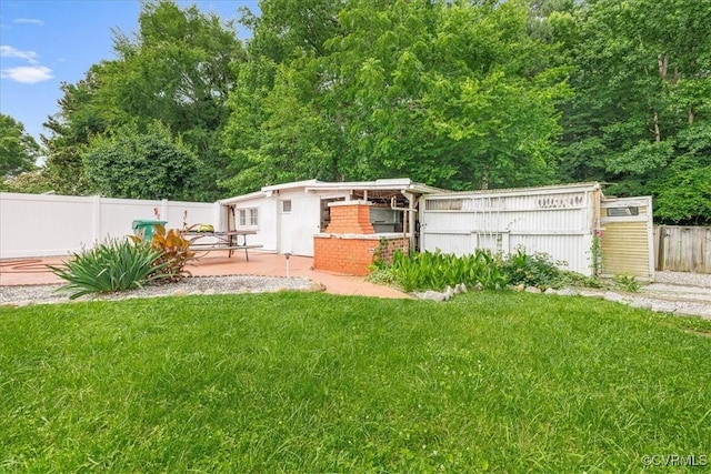 708 Compton Rd, Colonial Heights, VA 23834 - view of yard featuring a patio area