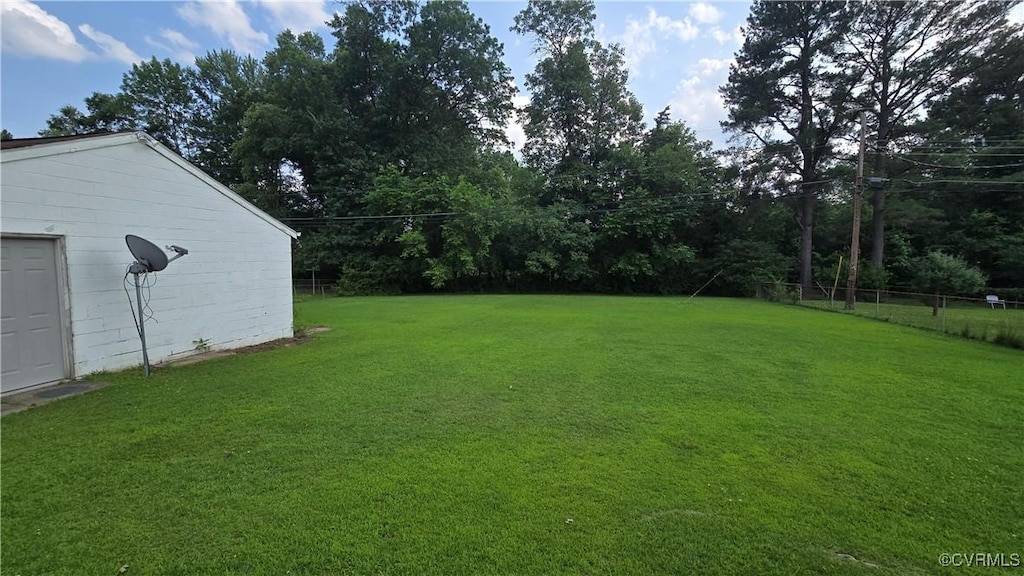 2605 Fruehauf Rd, Henrico, VA 23228 - view of yard