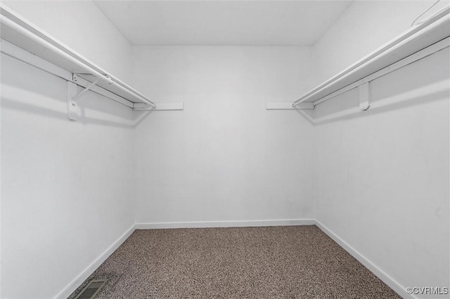 410 Airycrest Dr, Highland Springs, VA 23075 - walk in closet featuring carpet