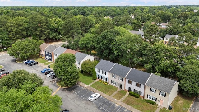 410 Airycrest Dr, Highland Springs, VA 23075 - drone / aerial view of a heavily wooded area