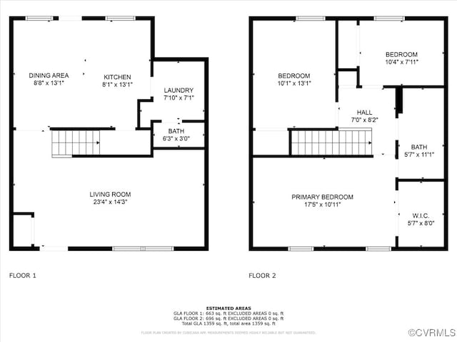 410 Airycrest Dr, Highland Springs, VA 23075 - view of room layout