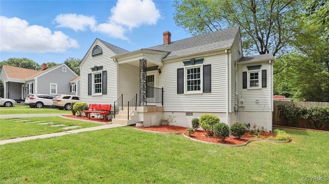 2702 Pate Ave, Chesterfield, VA 23234 - bungalow-style house with a chimney and a shingled roof