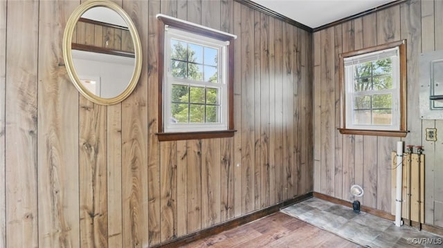 2702 Pate Ave, Chesterfield, VA 23234 - empty room with wooden walls and baseboards