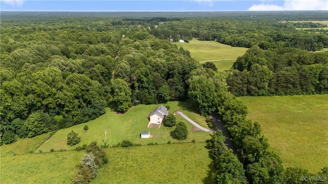 201 School Rd, Dillwyn, VA 23936 - aerial view of a forest