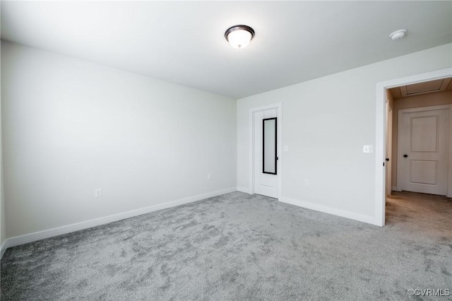 12325 Petrel Xing Unit 7, Midlothian, VA 23112 - carpeted empty room featuring a smoke detector and attic access