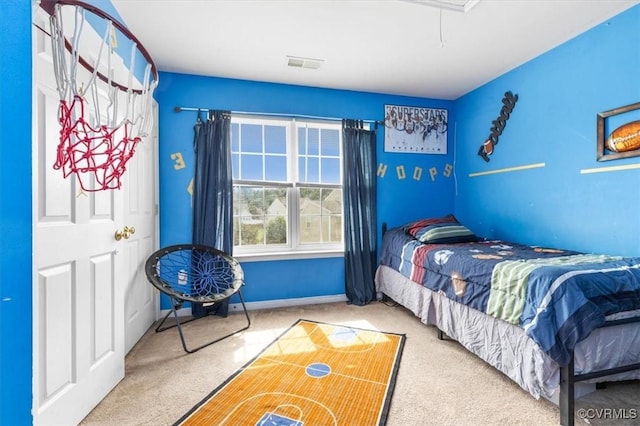 1408 Windrow Ct, Henrico, VA 23223 - bedroom featuring carpet and attic access