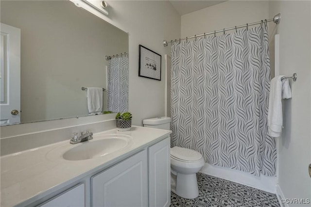 1111 N 23rd St, Richmond, VA 23223 - bathroom featuring vanity, tile patterned floors, and shower / bath combo