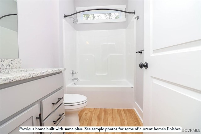 TBD Amelia Springs Road, Amelia, VA 23083 - full bathroom with wood finished floors, vanity, and bathtub / shower combination