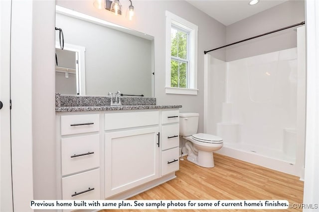 TBD Amelia Springs Road, Amelia, VA 23083 - full bathroom featuring wood finished floors, vanity, and a shower