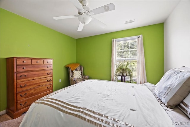 2024 Rose Family Dr, Midlothian, VA 23112 - carpeted bedroom with a ceiling fan and baseboards