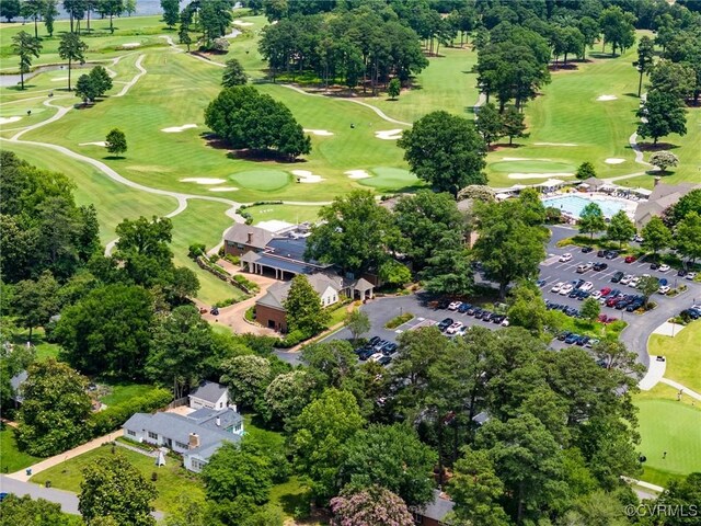 2740 Rettig Rd, Richmond, VA 23225 - aerial view of property's location with a local golf course and a tree filled landscape
