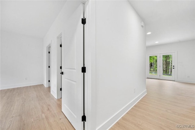 425 Palomino Dr, Louisa, VA 23093 - hallway featuring light wood-type flooring and recessed lighting