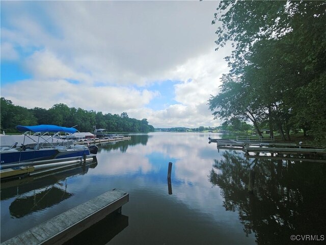 425 Palomino Dr, Louisa, VA 23093 - dock area featuring a water view