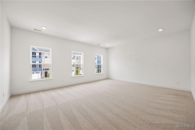 7204 Leire Ln, Moseley, VA 23832 - spare room featuring carpet floors and recessed lighting