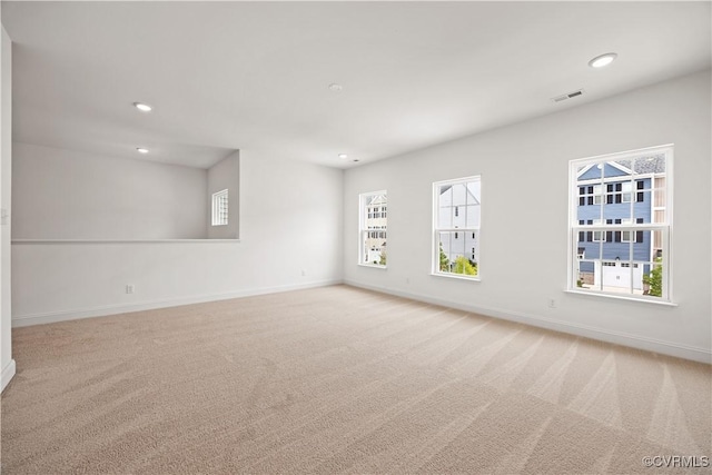7204 Leire Ln, Moseley, VA 23832 - carpeted spare room with healthy amount of natural light and recessed lighting