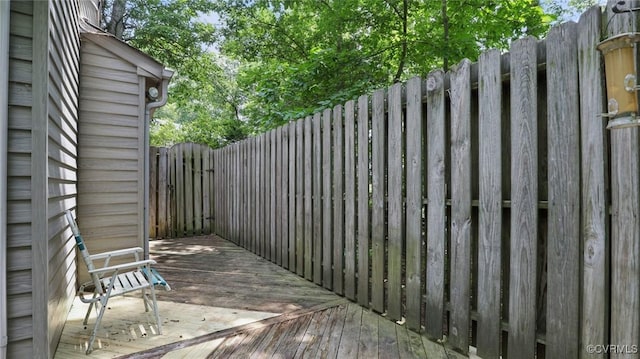 4804 Hackney Rd, Richmond, VA 23234 - view of wooden terrace
