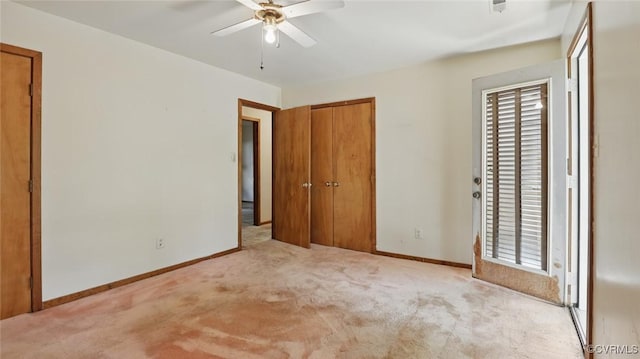 4804 Hackney Rd, Richmond, VA 23234 - unfurnished bedroom featuring carpet and a ceiling fan