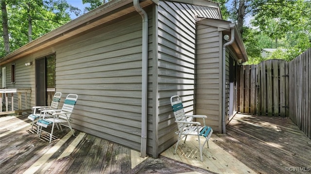 4804 Hackney Rd, Richmond, VA 23234 - view of wooden deck