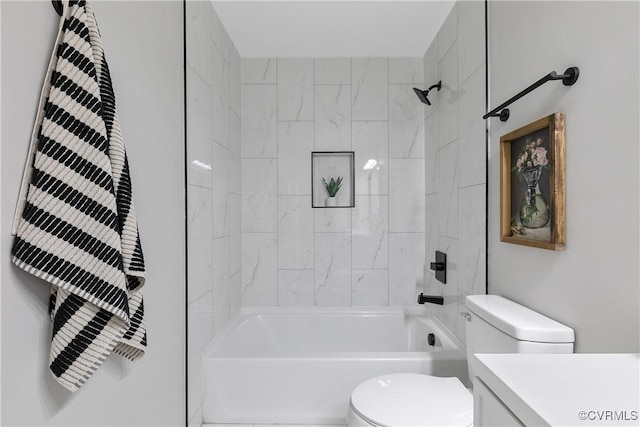 2914 Griffin Ave, Richmond, VA 23222 - bathroom with vanity and shower / bathtub combination