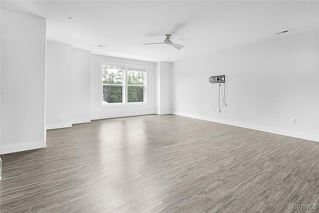 2642 Lassen Walk Unit B, Henrico, VA 23294 - unfurnished room with a ceiling fan and wood finished floors