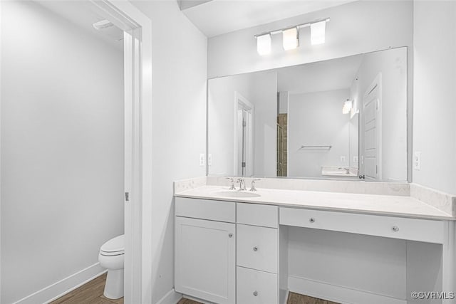 2642 Lassen Walk Unit B, Henrico, VA 23294 - full bathroom featuring vanity, wood finished floors, and a shower