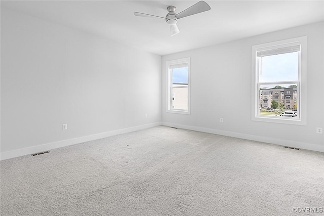 2642 Lassen Walk Unit B, Henrico, VA 23294 - unfurnished room featuring a ceiling fan and light colored carpet