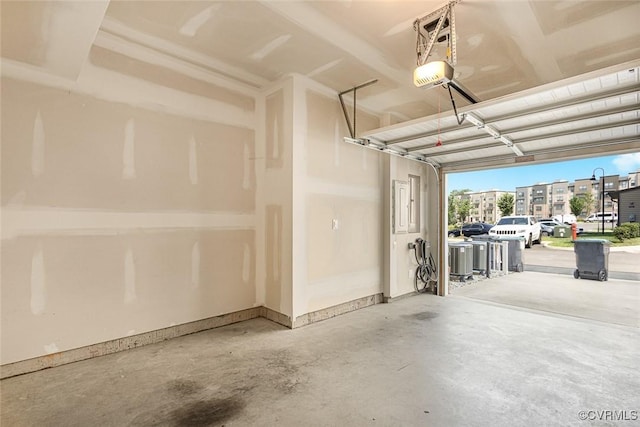 2642 Lassen Walk Unit B, Henrico, VA 23294 - garage featuring a garage door opener