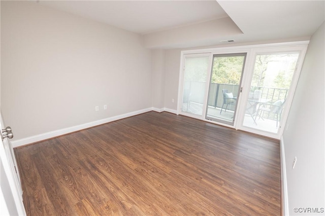 2956 Hathaway Rd Unit U606, Richmond, VA 23225 - spare room featuring dark wood finished floors