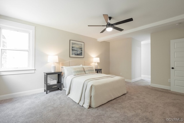 4806 Cutshaw Ave, Richmond, VA 23230 - carpeted bedroom featuring baseboards and ceiling fan