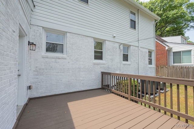 4806 Cutshaw Ave, Richmond, VA 23230 - view of wooden terrace