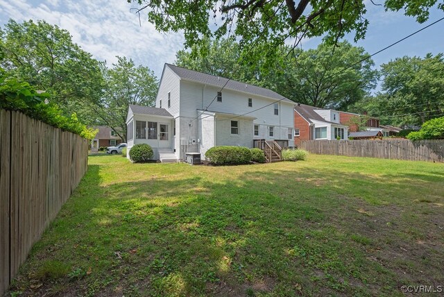 4806 Cutshaw Ave, Richmond, VA 23230 - back of property featuring a sunroom