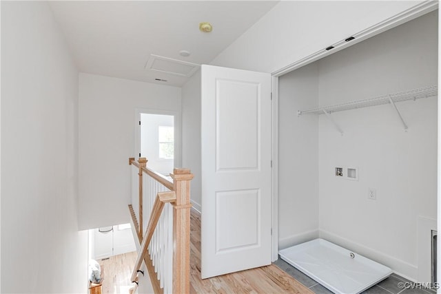 1210 N 36th St, Richmond, VA 23223 - laundry area featuring washer hookup and light wood-type flooring