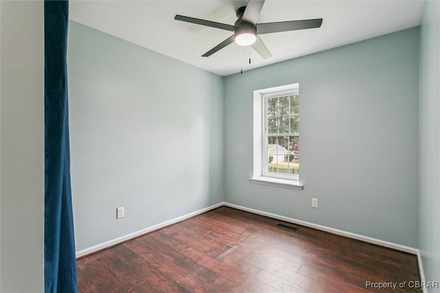 5 Hadley Pl, Newport News, VA 23608 - unfurnished room with wood finished floors and ceiling fan