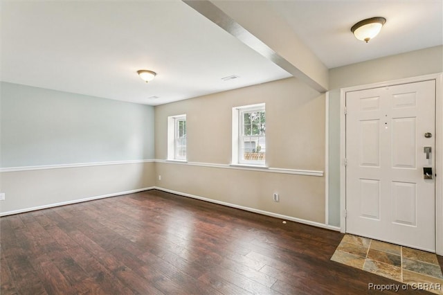 5 Hadley Pl, Newport News, VA 23608 - entryway featuring hardwood / wood-style floors and baseboards