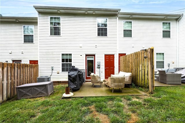 1931 Kennington Park Rd, King William, VA 23009 - back of house featuring an outdoor living space and a patio