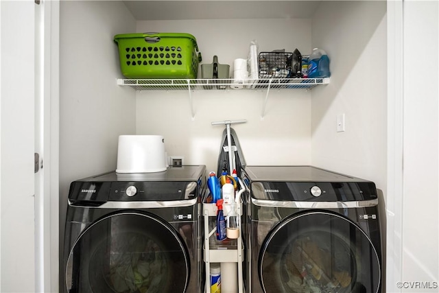 1931 Kennington Park Rd, King William, VA 23009 - laundry area with separate washer and dryer