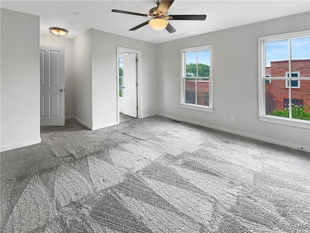 918 N 26th St, Richmond, VA 23223 - carpeted empty room with ceiling fan and baseboards