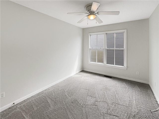 918 N 26th St, Richmond, VA 23223 - unfurnished room with carpet flooring and a ceiling fan