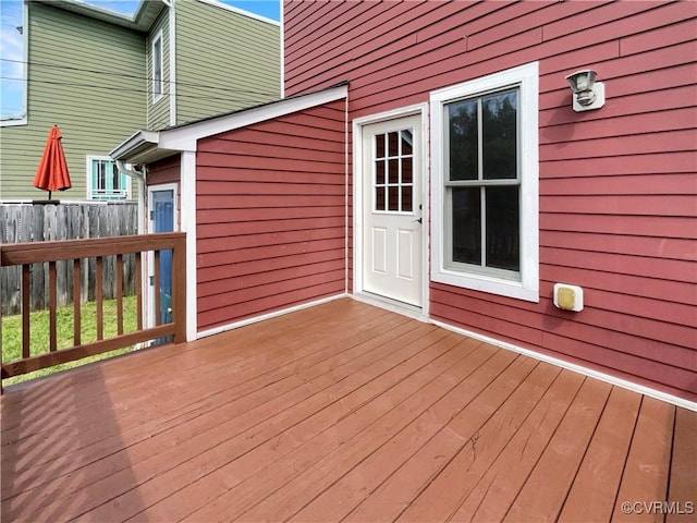 918 N 26th St, Richmond, VA 23223 - view of wooden terrace