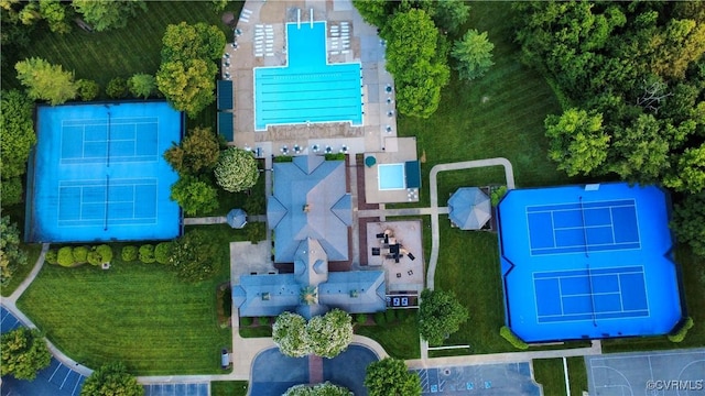 12829 Huntmaster Ln, Henrico, VA 23233 - drone / aerial view