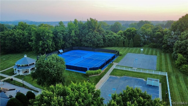 12829 Huntmaster Ln, Henrico, VA 23233 - view of tennis court