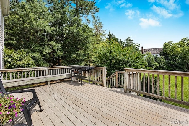 12829 Huntmaster Ln, Henrico, VA 23233 - view of wooden terrace
