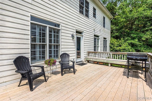 12829 Huntmaster Ln, Henrico, VA 23233 - view of wooden deck