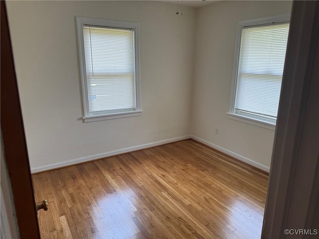 516 Kramer Dr, Highland Springs, VA 23075 - spare room with light wood-style floors and baseboards