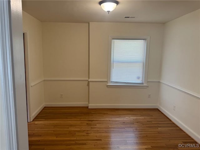 516 Kramer Dr, Highland Springs, VA 23075 - empty room featuring wood finished floors and baseboards