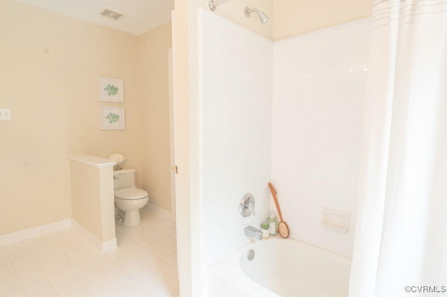 9307 Oak Trl, Ashland, VA 23005 - full bath with shower / tub combination and tile patterned floors